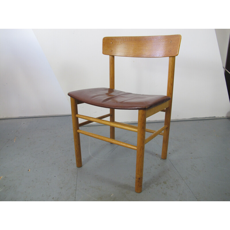 Skaer Vintage J39 stoel van Borge Mogensen voor Fredericia - 1950