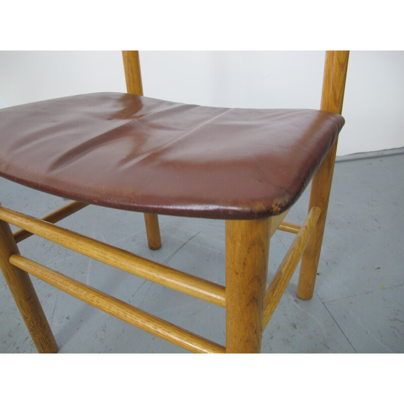 Skaer Vintage J39 silla de Borge Mogensen para Fredericia - 1950