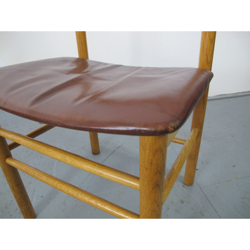 Vintage Skaer Stuhl J39 von Borge Mogensen für Fredericia - 1950