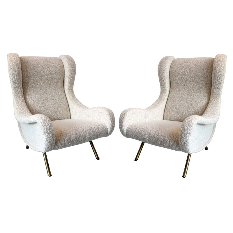 Pair of Senior armchairs by Marco Zanuso for Arflex - 1950s