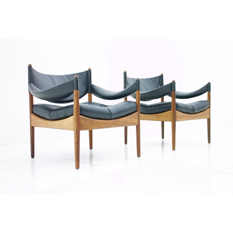 Pair of Lounge Chairs by Kristian Sommer Vedel for Søren Willadsen - 1960s