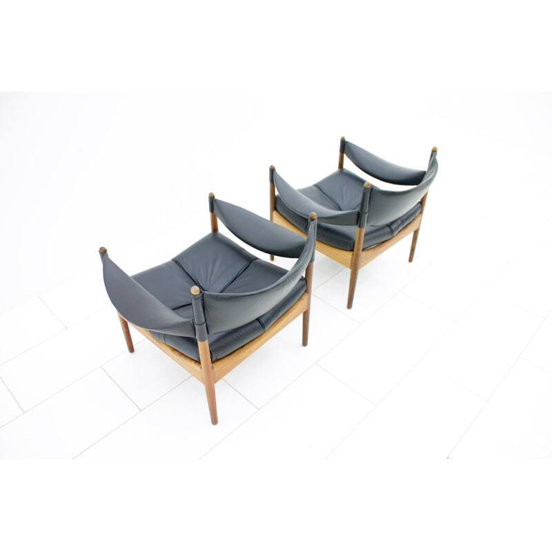 Pair of Lounge Chairs by Kristian Sommer Vedel for Søren Willadsen - 1960s