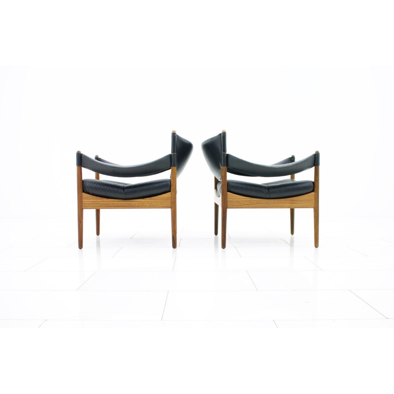 Pair of Lounge Chairs by Kristian Sommer Vedel for Søren Willadsen - 1960s
