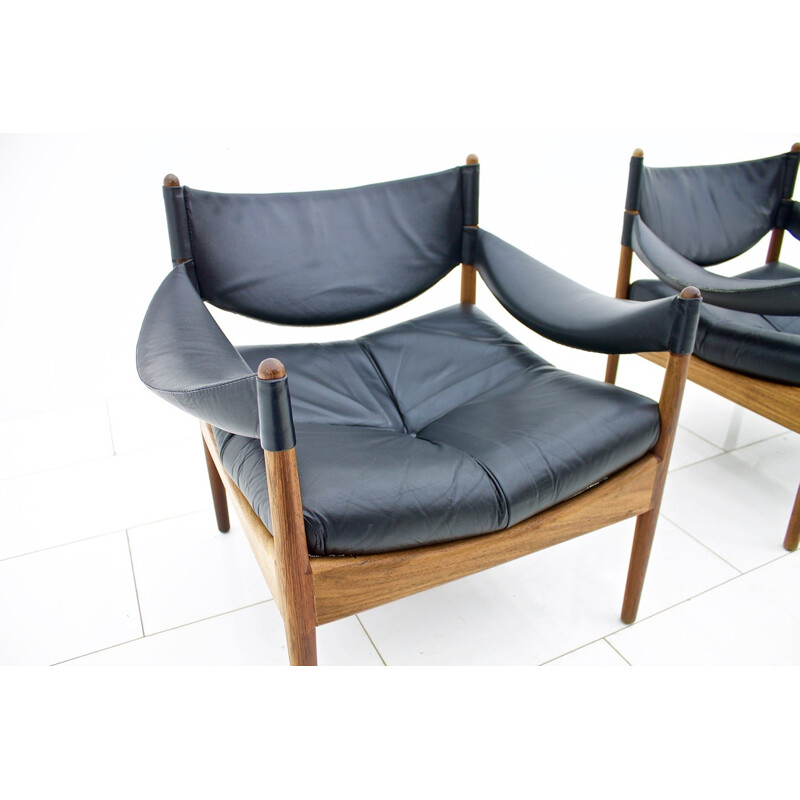 Pair of Lounge Chairs by Kristian Sommer Vedel for Søren Willadsen - 1960s