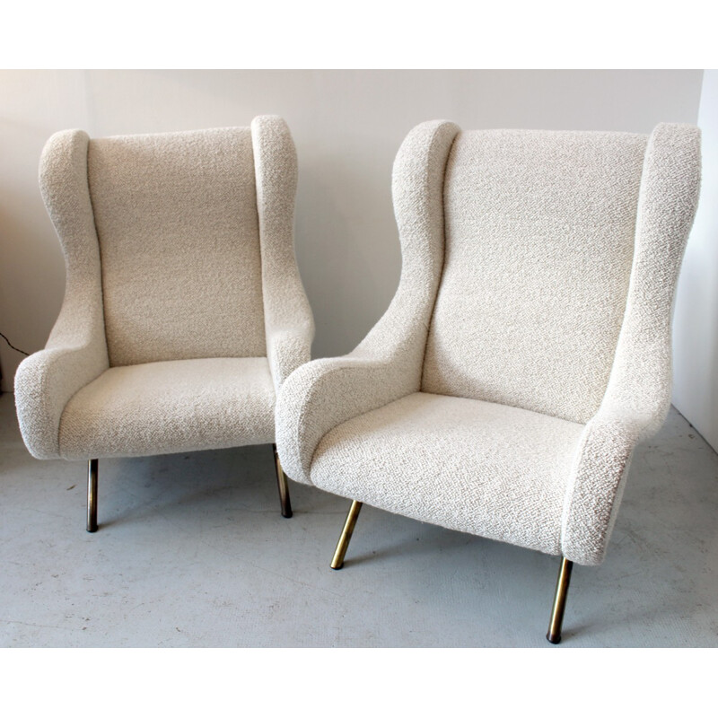 Pair of Senior armchairs by Marco Zanuso for Arflex - 1950s