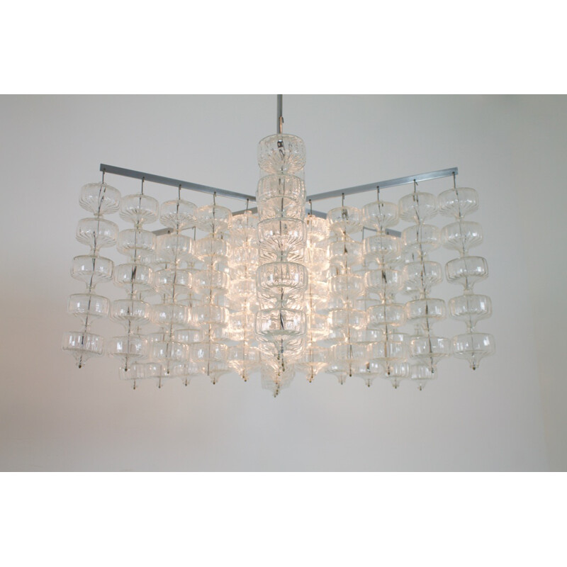 Large German Chandelier by Alois Gangkofner - 1965