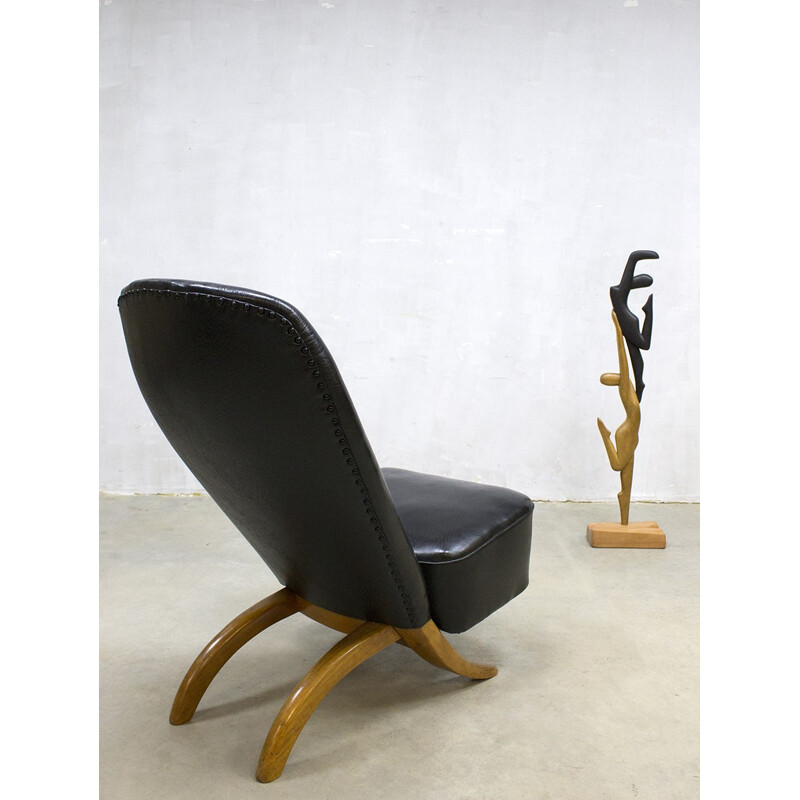 Vintage "Congo" armchair by Theo Ruth - 1950s