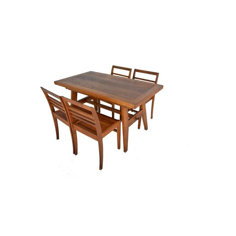 Dining set by René Gabriel - 1940s