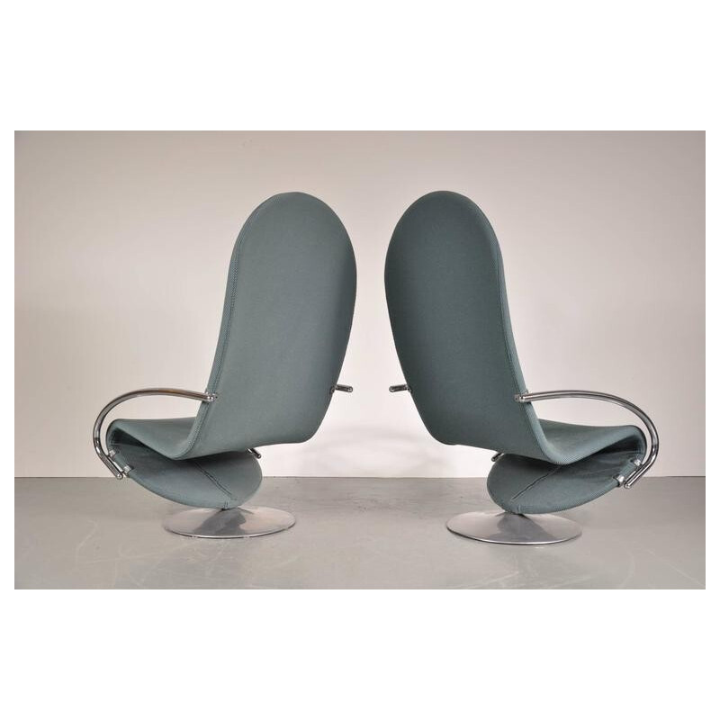 Paire de fauteuils "1-2-3" par Verner PANTON - 1970