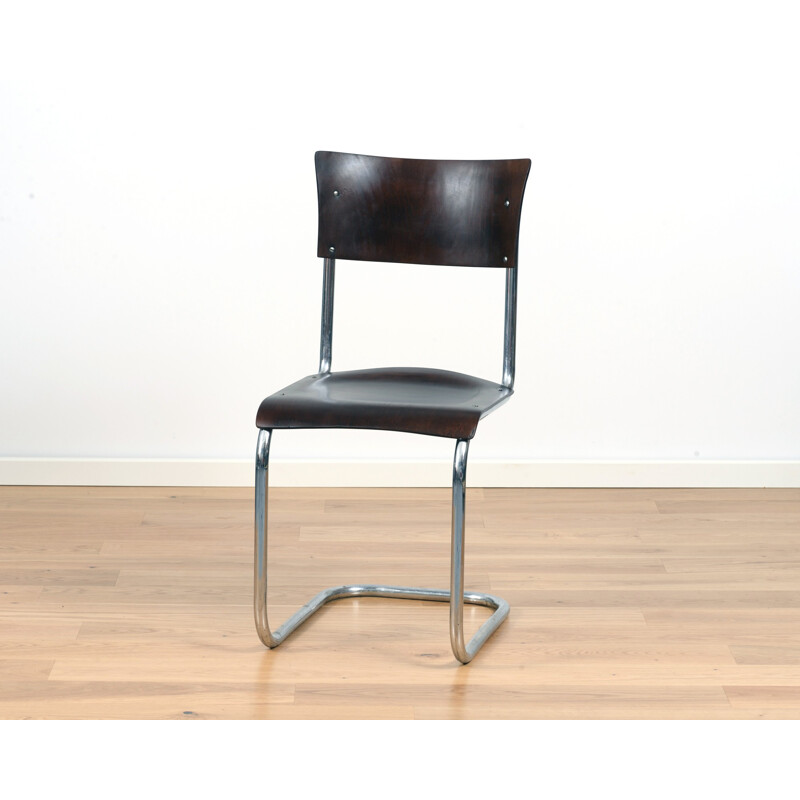 Bauhaus S43 Cantilever Chair by Mart Stam for Thonet - 1940s 