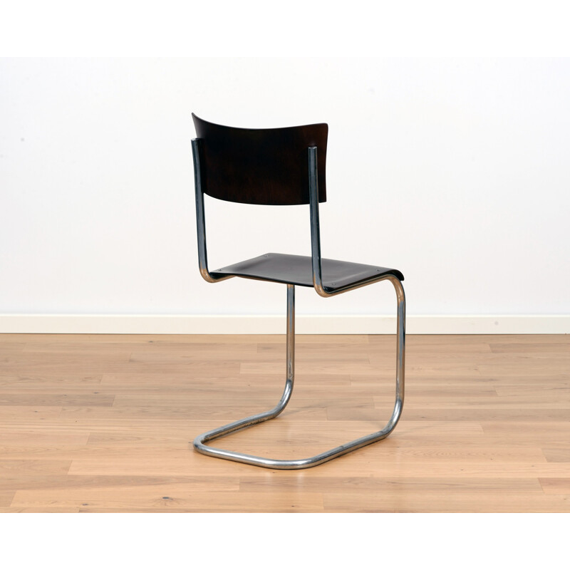 Bauhaus S43 Cantilever Chair by Mart Stam for Thonet - 1940s 