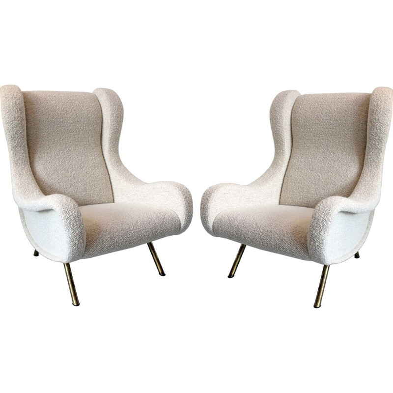 Pair of Senior armchairs by Marco Zanuso for Arflex - 1950s