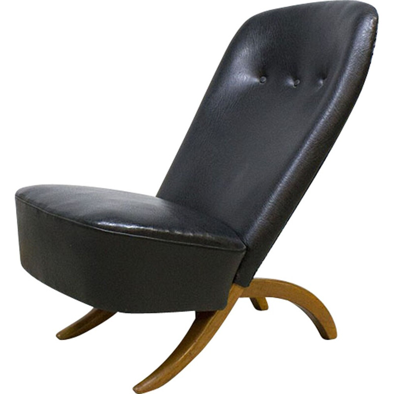 Vintage "Congo" armchair by Theo Ruth - 1950s