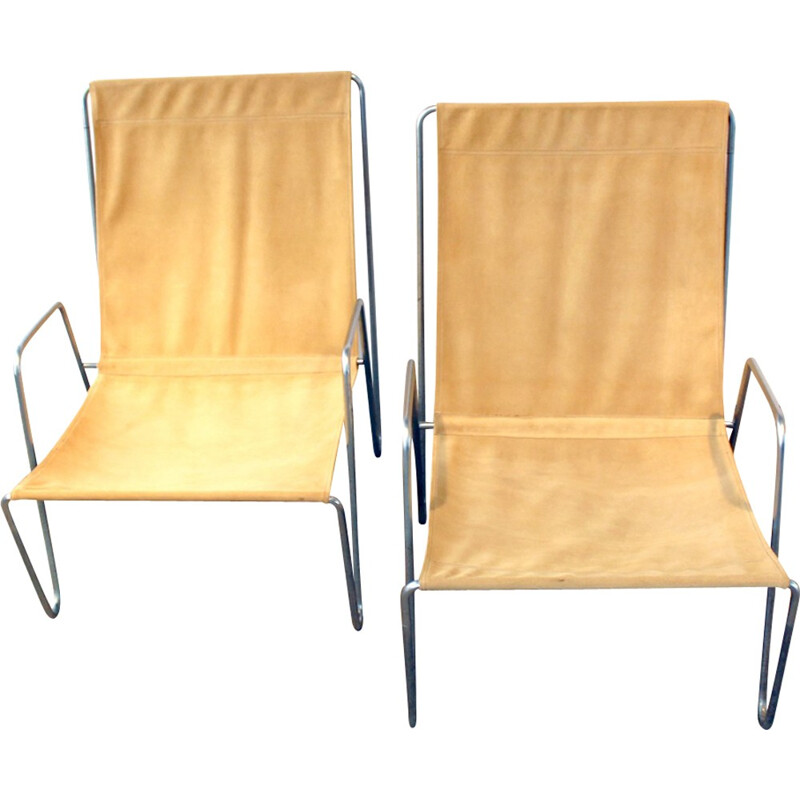 Paire de fauteuils Bachelor par Verner Panton - 1955
