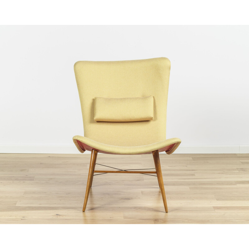 Lounge Chair by Miroslav Navrátil for Cesky Nabytek - 1960s 