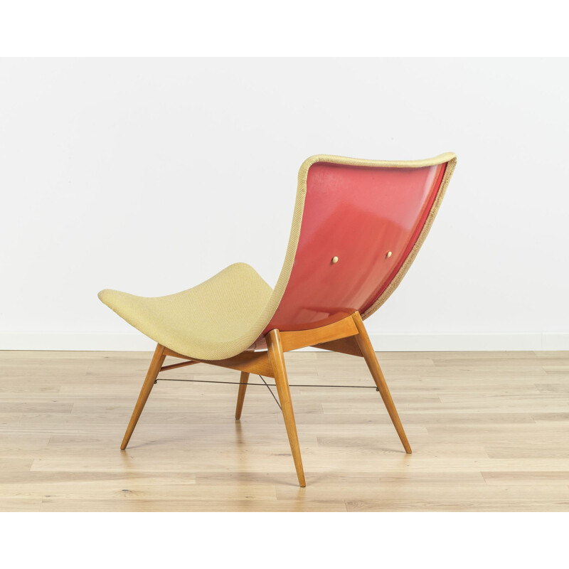 Lounge Chair by Miroslav Navrátil for Cesky Nabytek - 1960s 