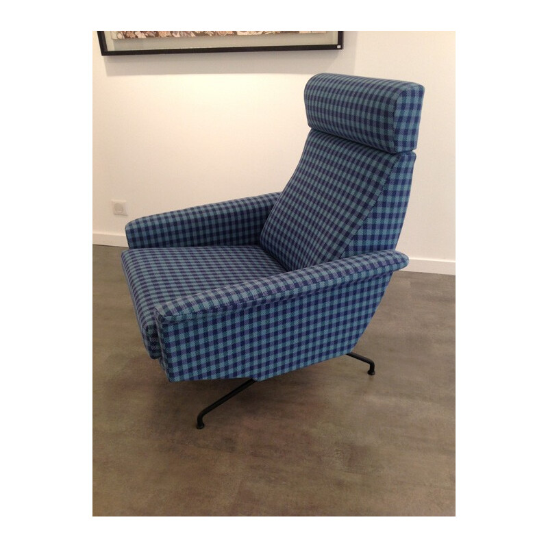 Vintage fabric armchair - 1960s
