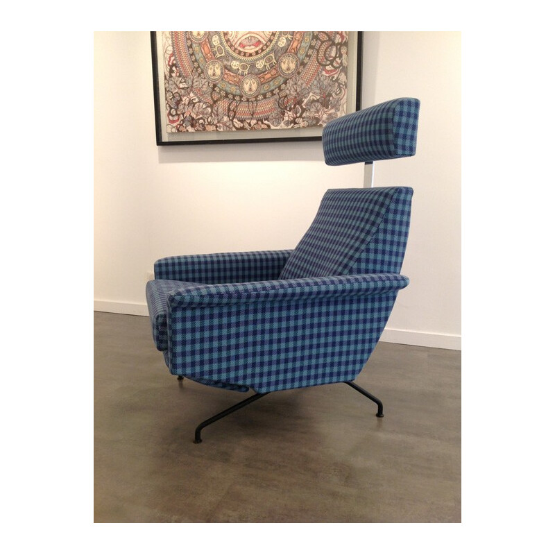 Vintage fabric armchair - 1960s