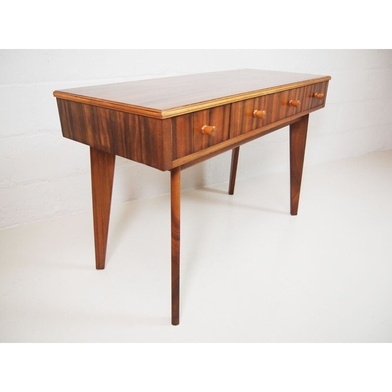 Console table desk by Neil Morris, Glasgow - 1950s