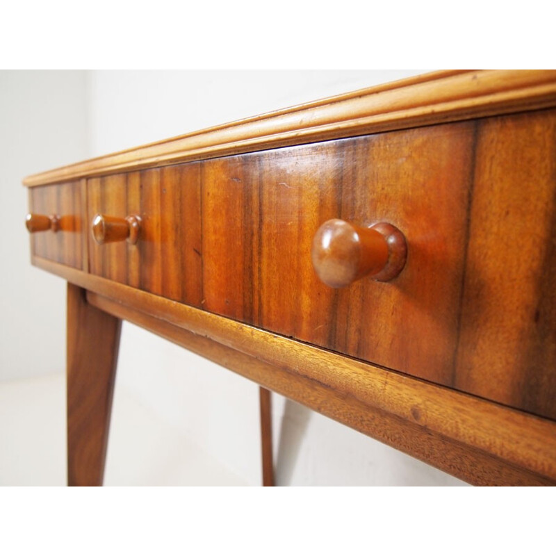 Console table desk by Neil Morris, Glasgow - 1950s
