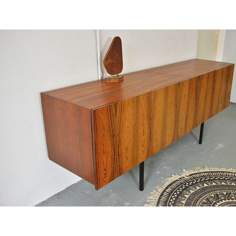 Minimalist dutch rosewood sideboard - 1960s