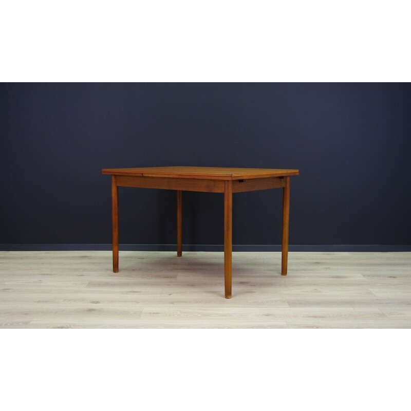 Vintage scandinavian teak table - 1960s