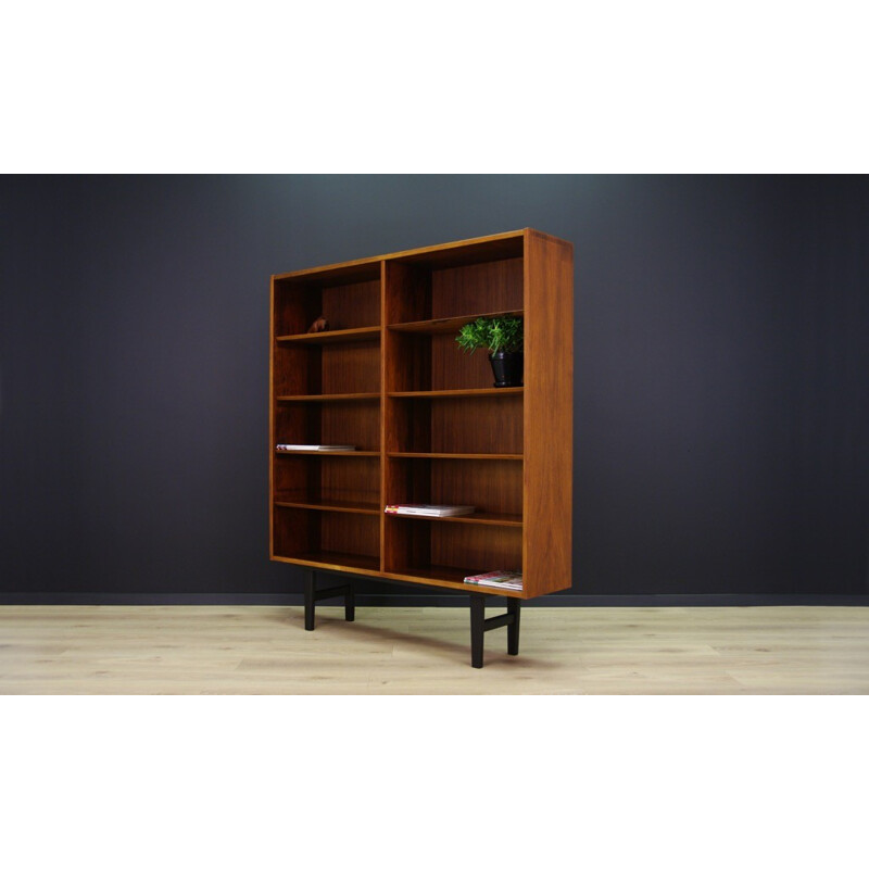 Vintage bookcase in rosewood by Poul Hundevad - 1960s