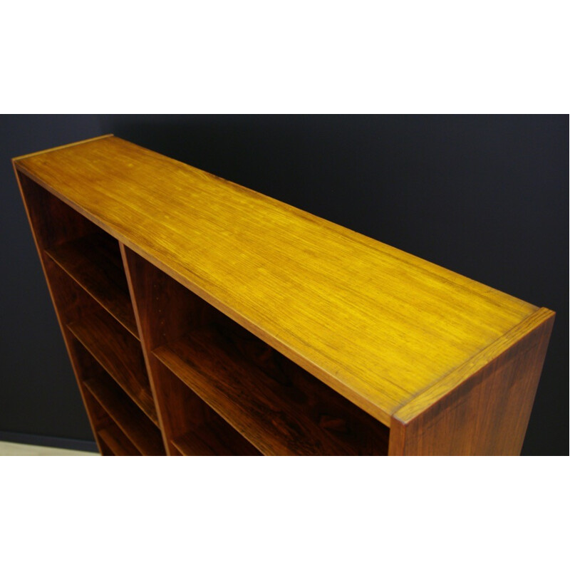 Vintage bookcase in rosewood by Poul Hundevad - 1960s