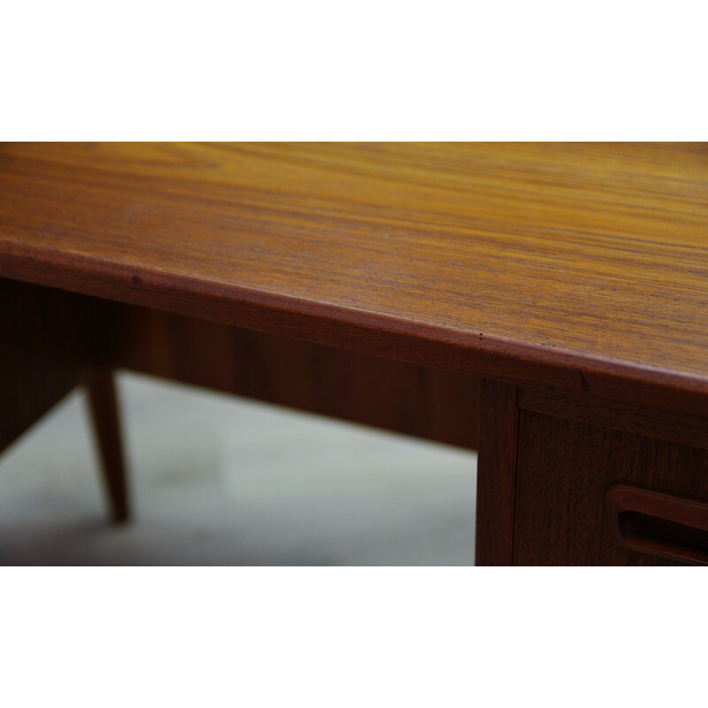 Vintage danish teak desk by J.Svenstrup for AP Møbler - 1960s