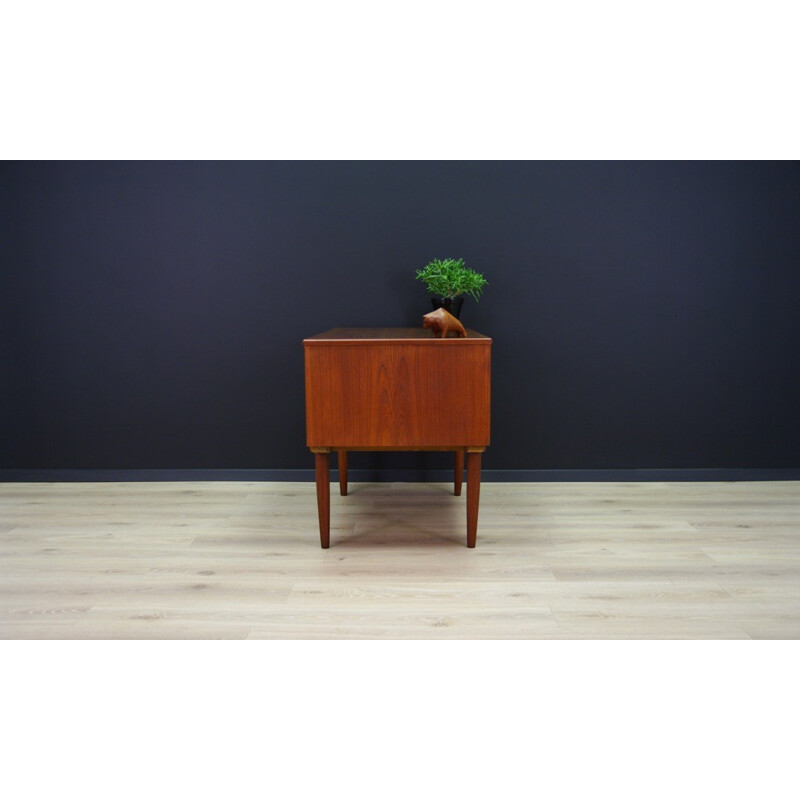 Vintage danish teak desk by J.Svenstrup for AP Møbler - 1960s