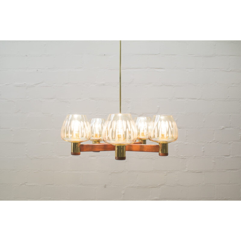 Vintage Five-Light Chandelier - 1960s