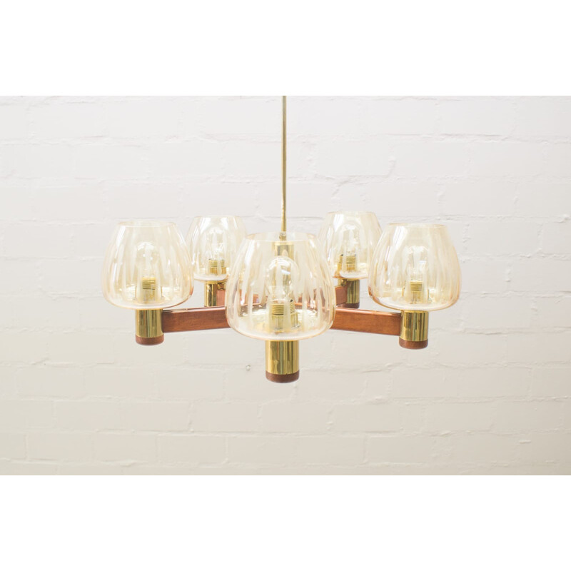 Vintage Five-Light Chandelier - 1960s