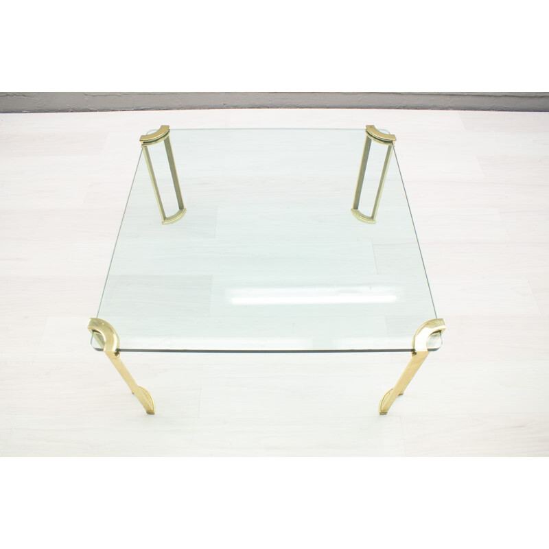 Vintage square coffee table by Peter Ghyczy, 1960