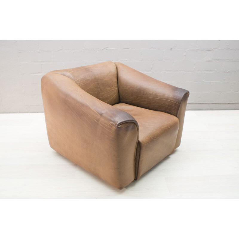 DS-47 Leather Armchair from de Sede - 1960s