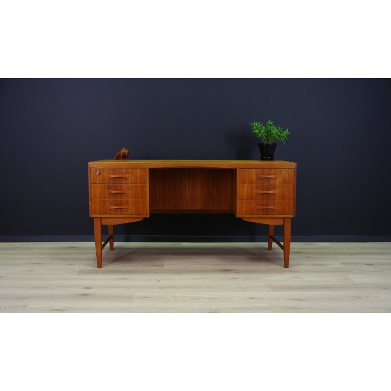 Vintage teak desk - 1960s