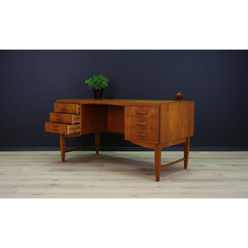 Vintage teak desk - 1960s