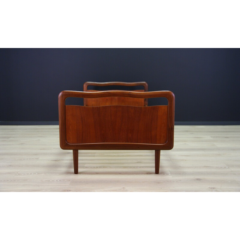 Mid century teak bed, Denmark - 1970s