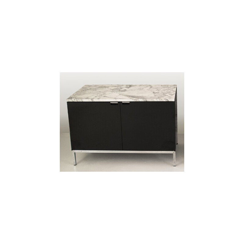 Sideboard "Florence Knoll" with a marble table top, Florence KNOLL - 1980s