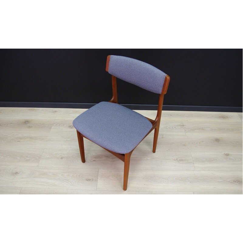 Set of 3 teak chairs, Denmark - 1960s