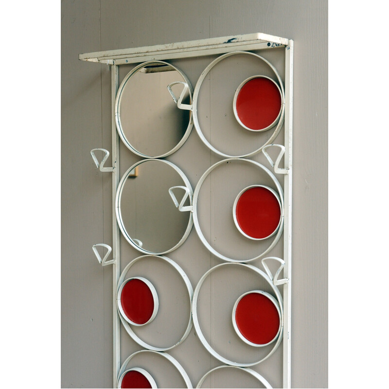 Vintage Wall coat rack - 1950s