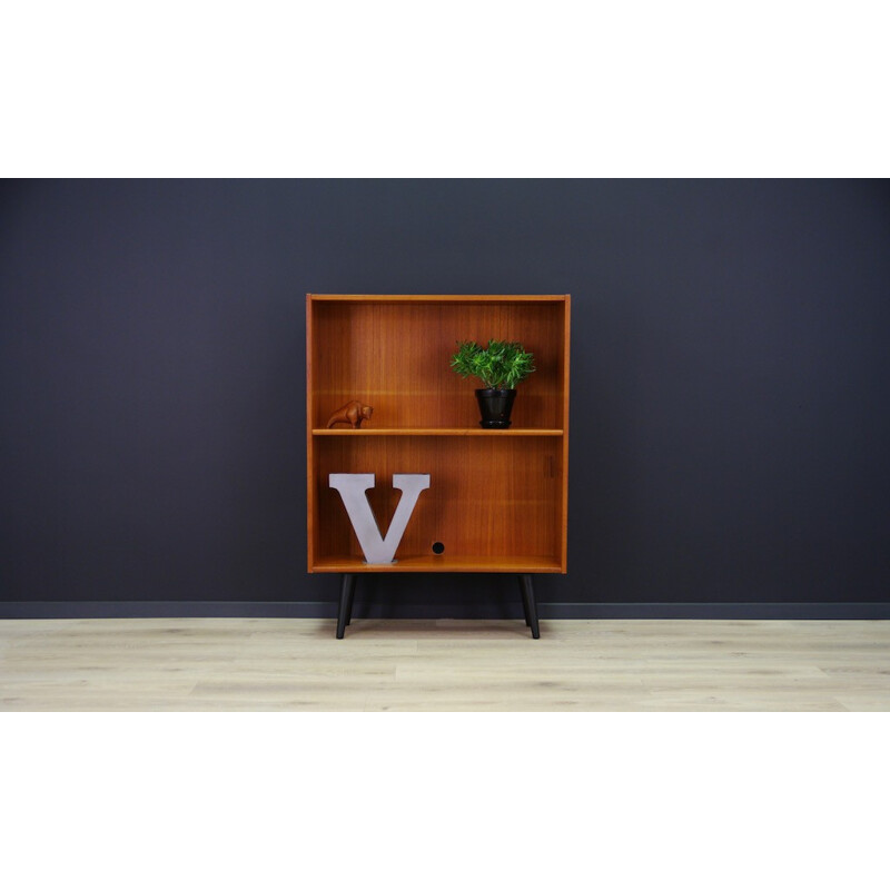 Scandinavian teak bookcase - 1970s