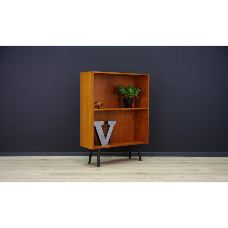 Scandinavian teak bookcase - 1970s