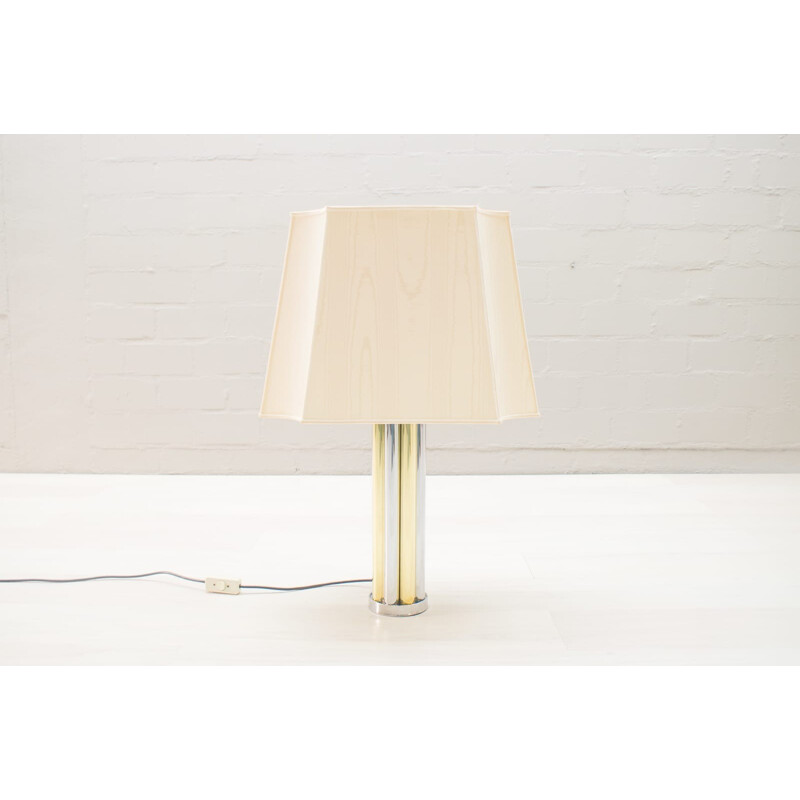 Mid-Century Bicolor Table Lamp - 1960s