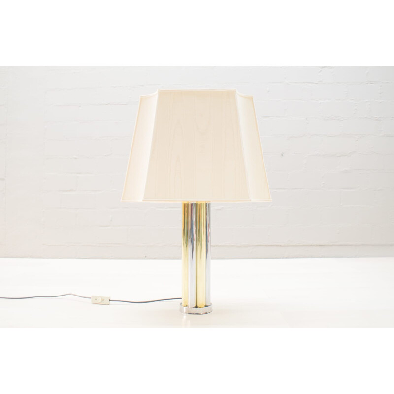 Mid-Century Bicolor Table Lamp - 1960s