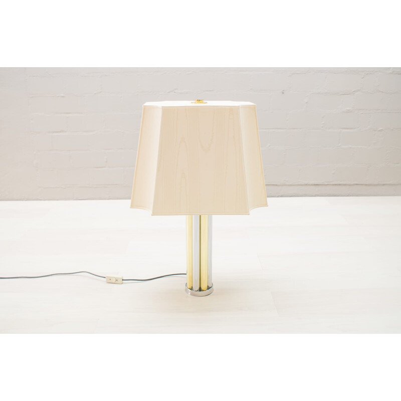 Mid-Century Bicolor Table Lamp - 1960s