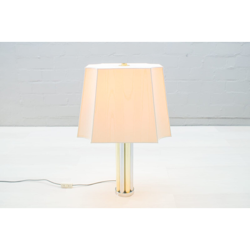 Mid-Century Bicolor Table Lamp - 1960s