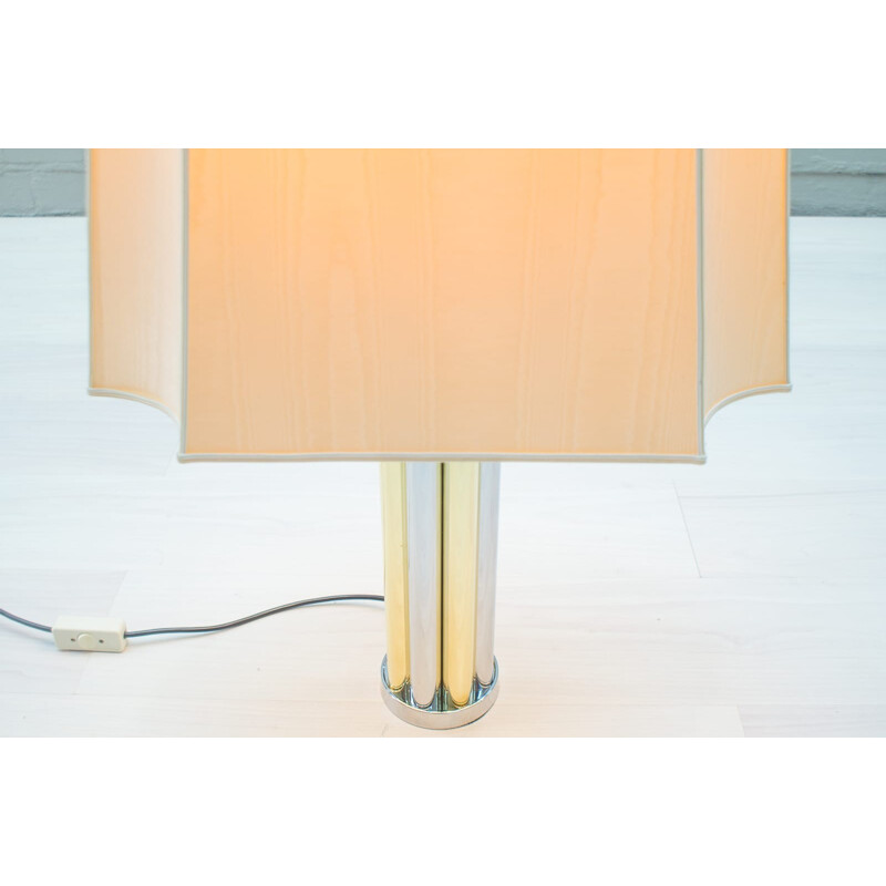 Mid-Century Bicolor Table Lamp - 1960s