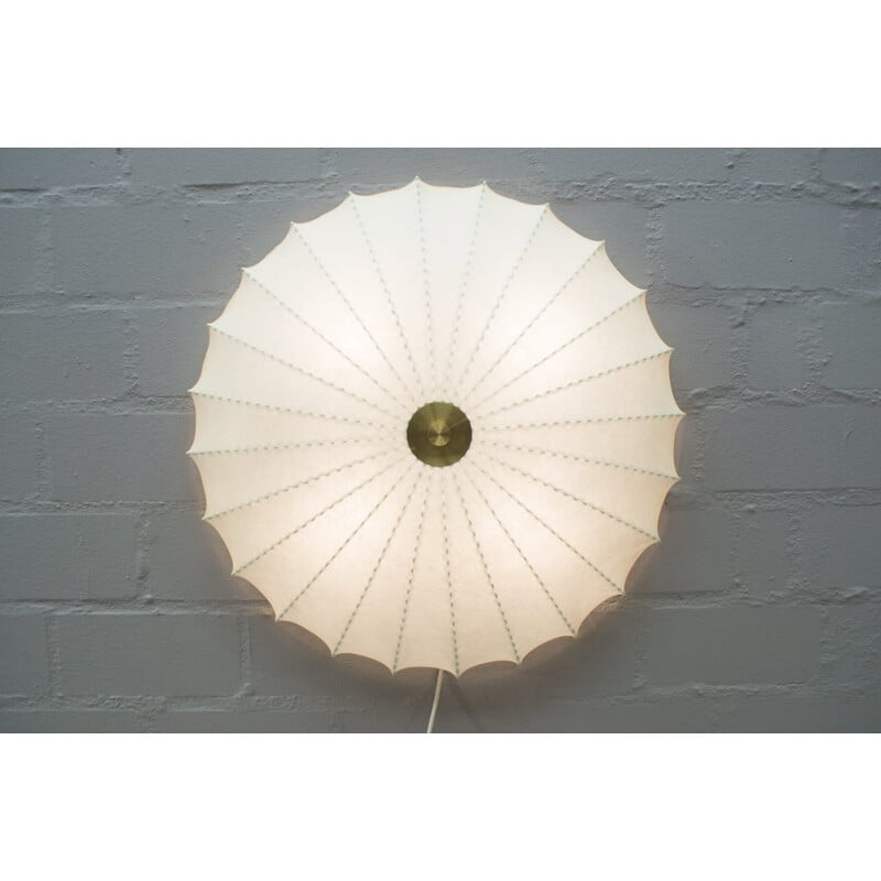 Mid-Century Large Cocoon Ceiling Lamp - 1950s