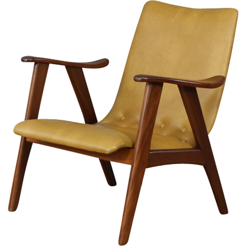 Fauteuil Vintage néerlandais par Louis van Teeffelen - 1950