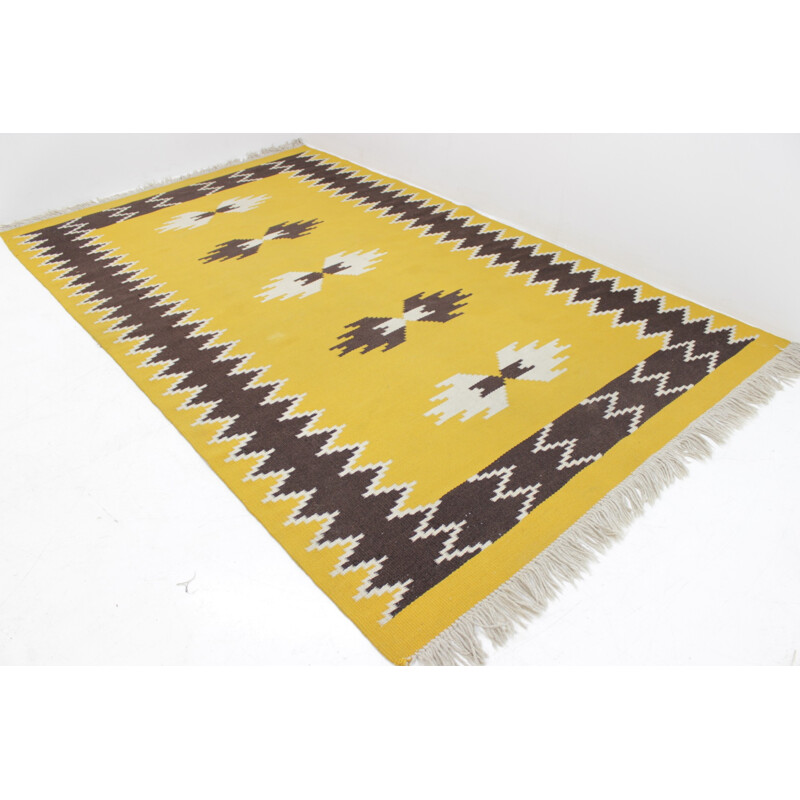 Tapis vintage "Kilim" - 1960